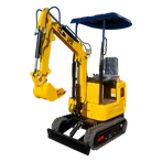 Мини-экскаватор с двигателем Kubota 1 тонна